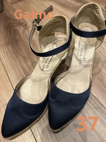 Gaimo 스틸레토 에스파드리유 샌들 37 (23.5cm)