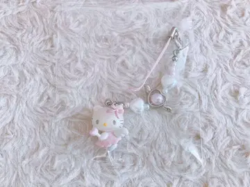 산리오 꿈꾸는 엔젤 스트랩 헬로키티