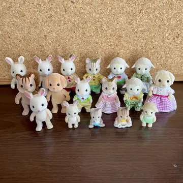 실바니안 패밀리 인형 중고 17개