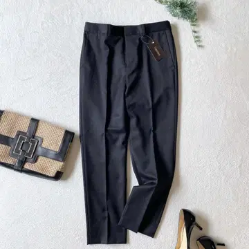 미사용 L'Appartement 라빠르망 스틱 팬츠 블랙 L