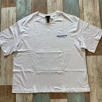 PEANUTS Racing Team 티셔츠 XL H&M 콜라보