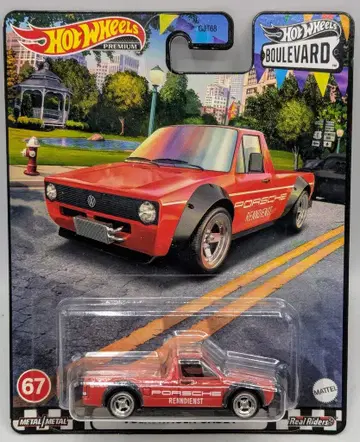 MATTEL 핫휠 불르바드 VOLKSWAGEN CADDY Red