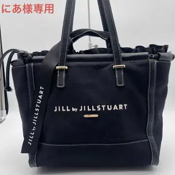 질 바이 질 스튜어트 토트백 프릴 레이어드 블랙 A4
