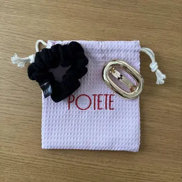 potete 스크런치 머리핀
