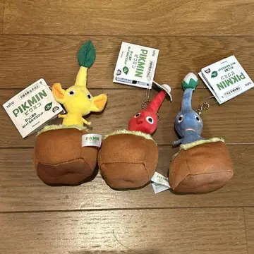 피크민 뽑기 봉제 인형 마스코트 세트
