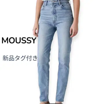 MOUSSY PLAIN JEANS STRAIGHT SLIM 24 새상품