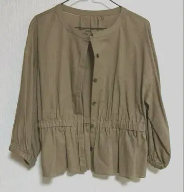 새상품, 미사용 FIGNO 피그노 노카라 자켓 면마 혼방 일본제