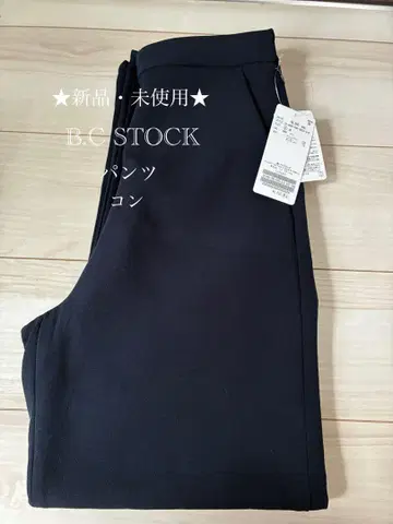 새상품 미사용 B.C STOCK 베이세스톡 팬츠 네이비 S 사이즈