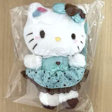 산리오 마스코트 홀더 초코 민트 헬로키티