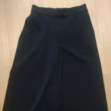 M-premier BLACK 와이드 팬츠 블랙 36