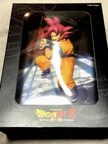 드래곤볼 Z 신과 신 특별 한정판 DVD 피규어