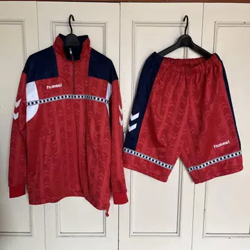 hummel 저지 세트 레드/네이비