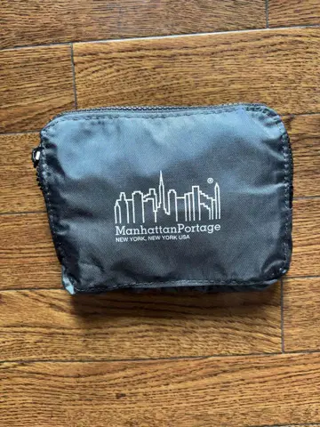 Manhattan Portage 접이식 가방 그레이 에코백