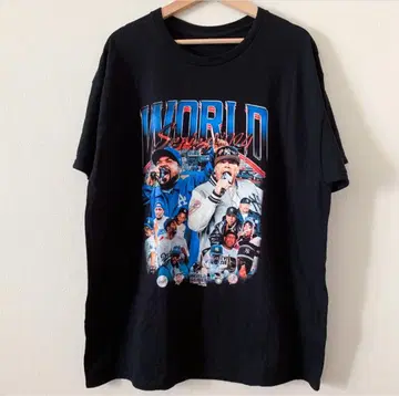 미사용 새상품 WORLD SERIES 티셔츠 3XL 남성용
