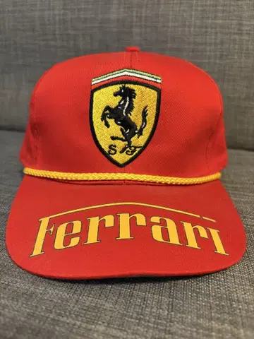 Ferrari 빨간색 캡 F1 이벤트