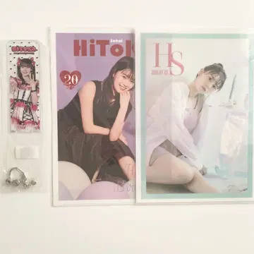 초 도키메키 선전부 사카이 히토카 응원봉 커버 클리어 파일