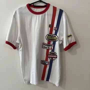 DSQUARED2 티셔츠 데미지 가공