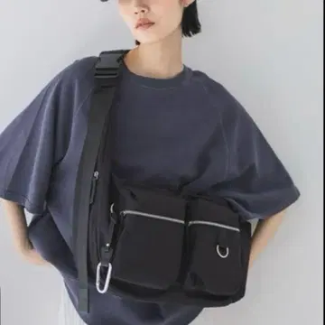 새상품 JEANASIS 지나시스 숄더백 나일론