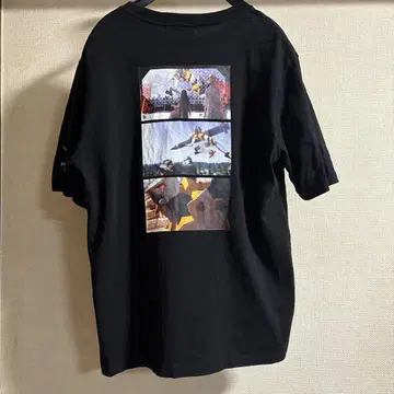 NANO UNIVERSE EVANGELION 콜라보 티셔츠 블랙