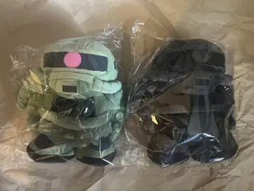 반다이 스피릿 봉제 인형 FRGMT ZAKU 프래그먼트 2종 세트
