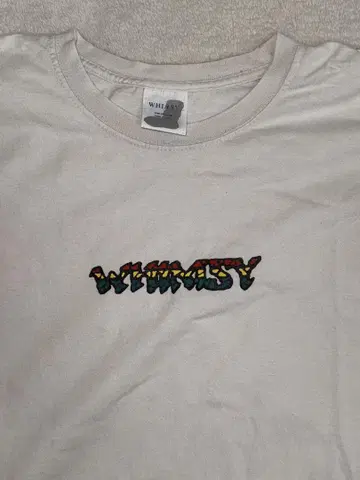 whimsy 티셔츠 L 라스타 컬러