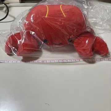 게 복권 봉제 인형 빨간색