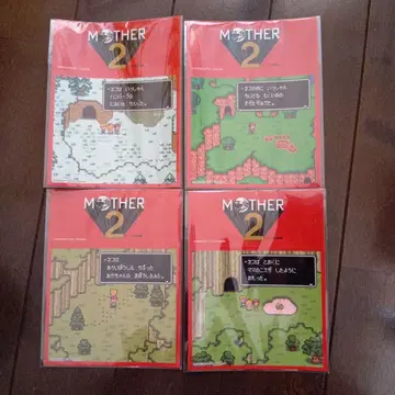 MOTHER2 후지야 로손 한정판 컨트리 마암 스티커 4장 세트