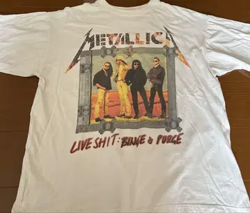 METALLICA 티셔츠 1994년 SUMMER SHIT '95