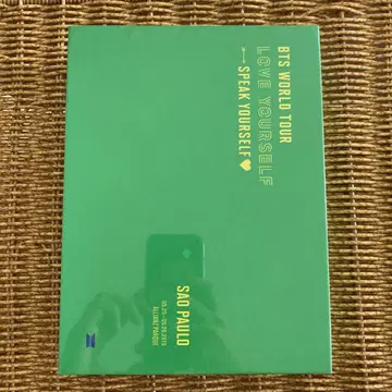 BTS WORLD TOUR SPEAK YOURSELF 상파울루 DVD