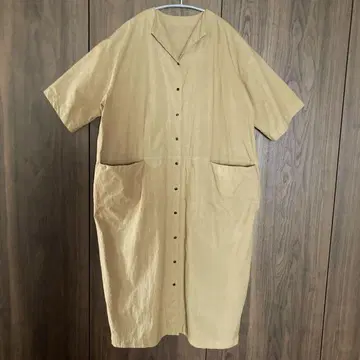 네스트로브 발수 코튼 라미 원피스