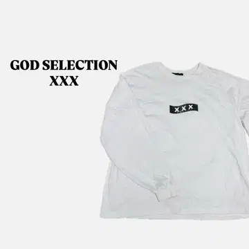 GOD SELECTION XXX 롱T셔츠 긴팔