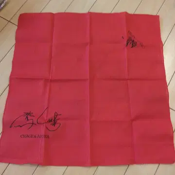 CHAGE & ASUKA 빨간색 손수건