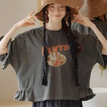 니코앤드 프릴 티셔츠 컷소 M