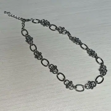 체인 목걸이 실버