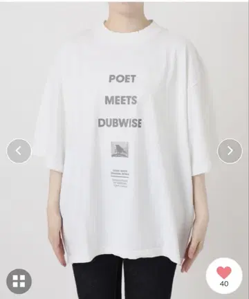 저널 스탠다드 레사 PMD LOOSE FIT LOGO T셔츠
