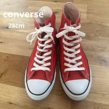 CONVERSE ALL STAR 하이컷 레드 남성용