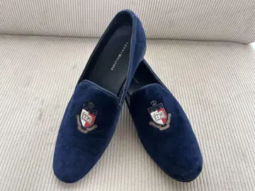 TOMMY HILFIGER 벨벳 드레스 슈즈 28cm