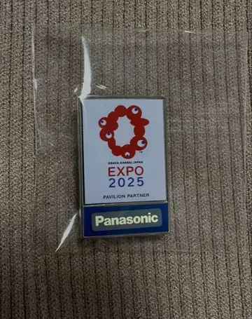 EXPO 2025 파나소닉 핀 배지 'Myaku Myaku' 파나소닉