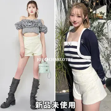 다리치 darich 더블 크로스 벨트 숏팬츠 IVO S