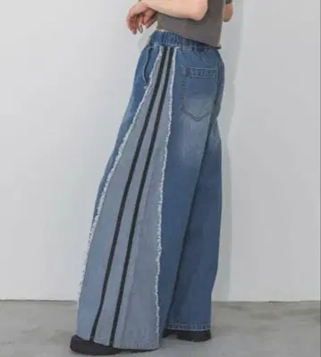 라인 이지 데님 팬츠