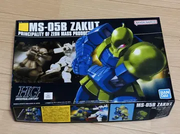 HG MS-05B ZAKUT 프라모델 구 자쿠 '박스 포함'