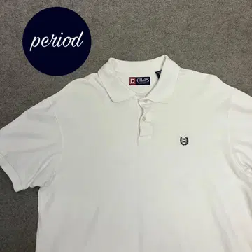 P2112 CHAPS 무지 로고 반팔 피케 셔츠 아메카지