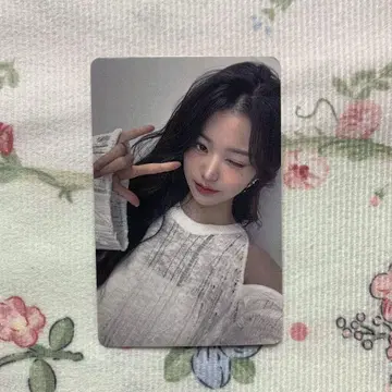 IVE DIVE 계속 혜택 JAPAN 트레이딩 카드 원영 FC 장기 회원