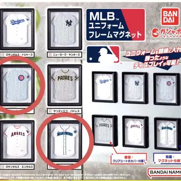 MLB 유니폼 프레임 마그넷 3개 세트