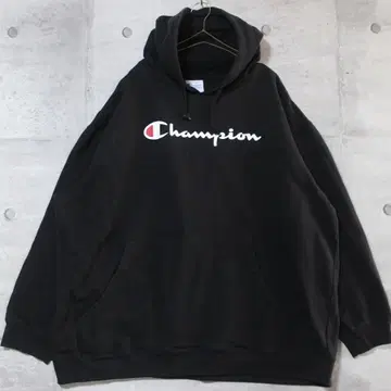 [ 00년대 초레어 진품 새상품급 ] 3XL Champion 블랙 후드티