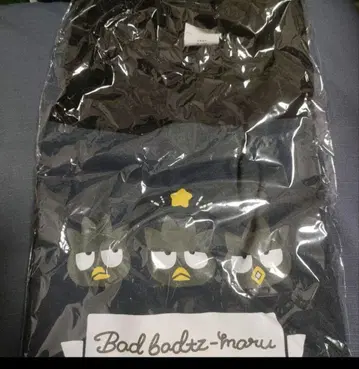 배드마츠마루 퓨로랜드 벌스데이 라이브 특전 티셔츠 블랙 미개봉