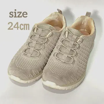 새상품급 스케쳐스 스니커즈 경량 여성용 24cm