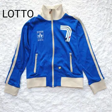 Lotto 트랙 자켓 저리 원 포인트 레트로 컬러