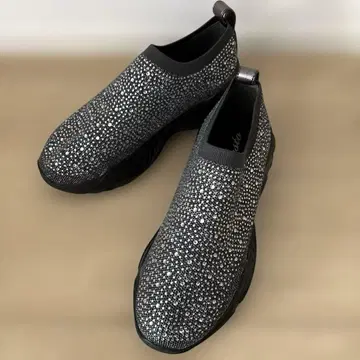반짝이는 니트 통굽 스니커즈 sesto 세스토 S 22.5cm