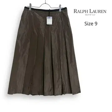 새상품 RALPH LAUREN 랄프 로렌 플레어 스커트